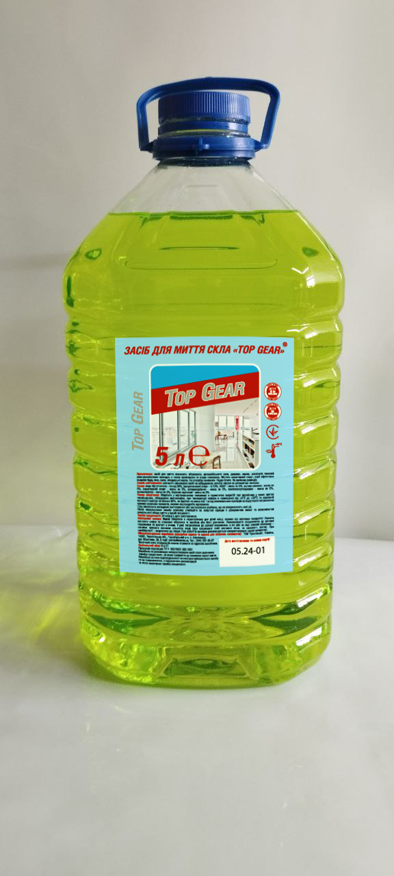 Засіб для миття скла «Top Gear» (5 л запаска)